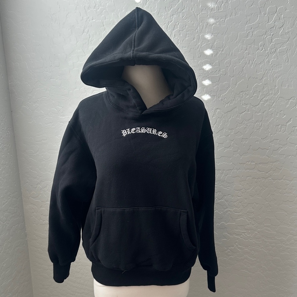 Pleasures Black Hoodie Sweatshirt